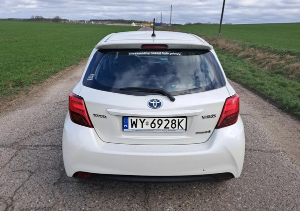 Toyota Yaris cena 42435 przebieg: 149860, rok produkcji 2016 z Góra małe 137